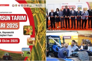 Samsun Tarım Fuarı 10. Kez Kapılarını Ziyaretçilere Açtı